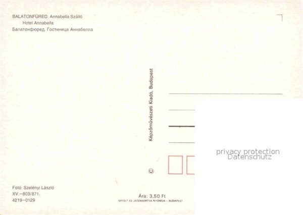Balatonfuered Hotel Annabella – Bild 2