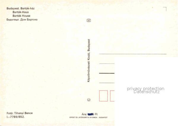 Budapest Bartok-Haus – Bild 2
