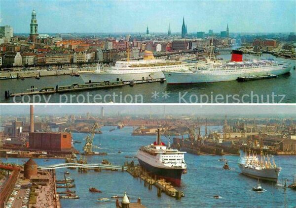 Hamburg Hafen Dampfer
