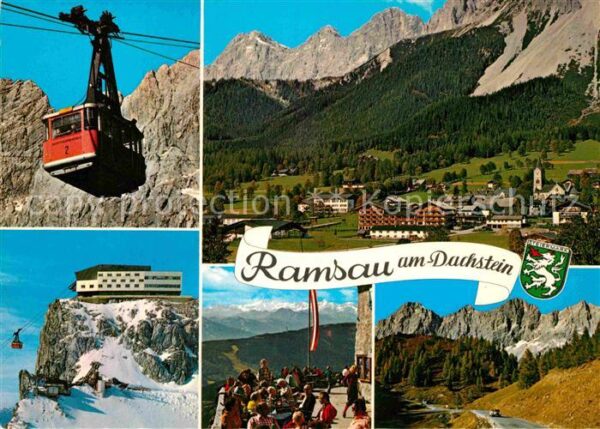 Ramsau Dachstein Steiermark Luftseilbahn Bergstation