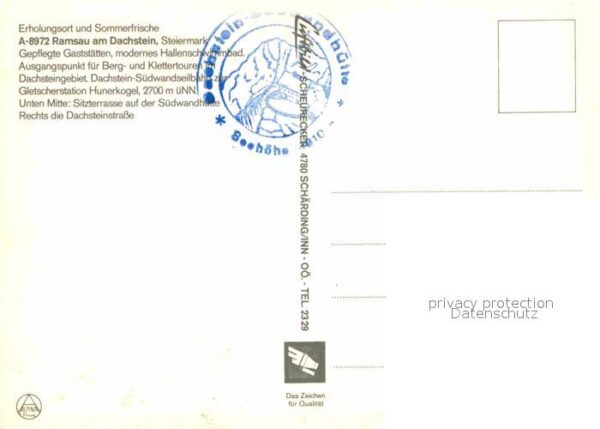 Ramsau Dachstein Steiermark Luftseilbahn Bergstation – Bild 2