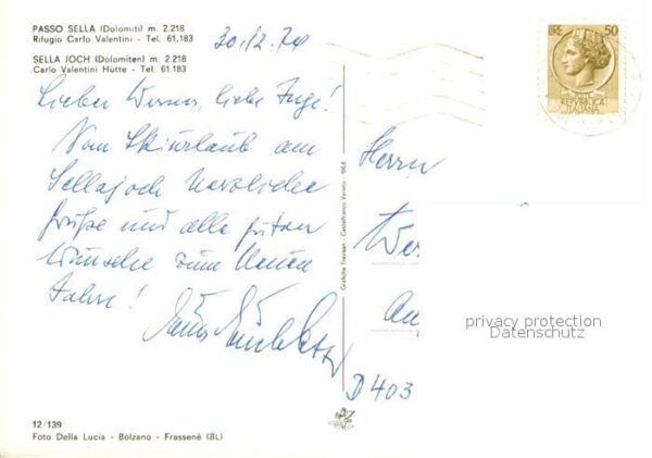 Passo Sella Rifugio Carlo Valentini – Bild 2