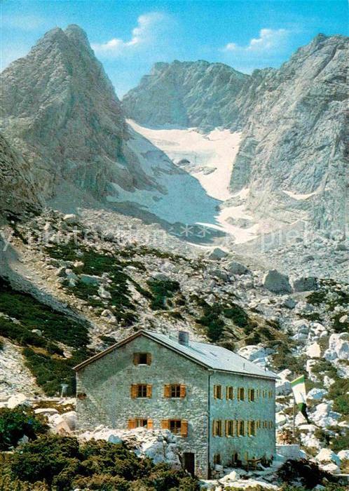 Blaueishuette Berchtesgaden Blauelsspitze Hochkalter Blaueisgletsch