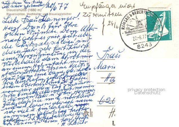 Blaueishuette Berchtesgaden Blauelsspitze Hochkalter Blaueisgletsch – Bild 2