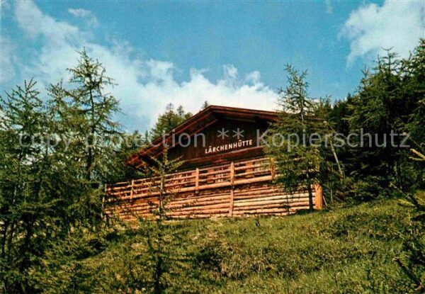 Sexten Sesto Suedtirol Lärchenhütte