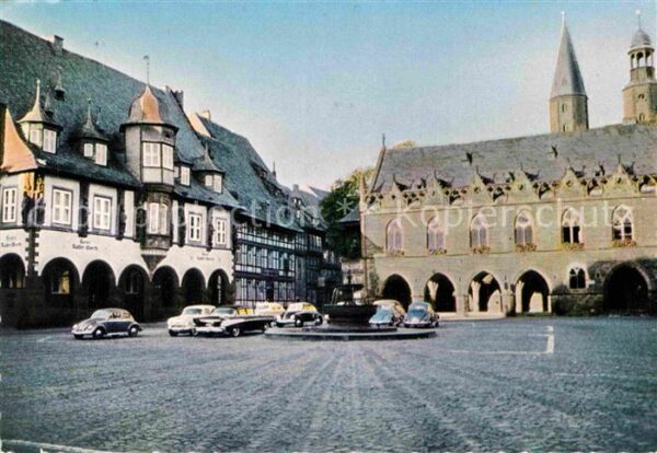 Goslar Markt Kaiserworth Rathaus