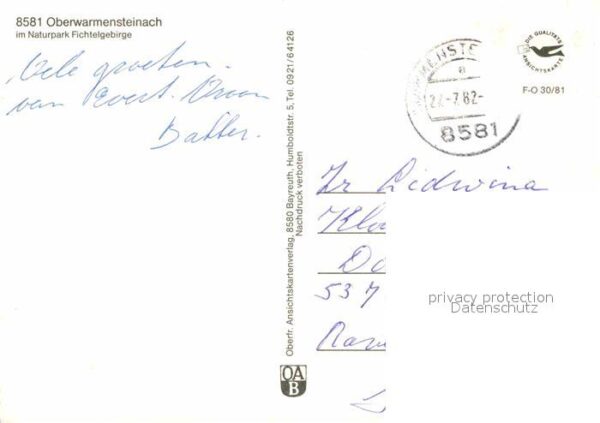 Oberwarmensteinach – Bild 2