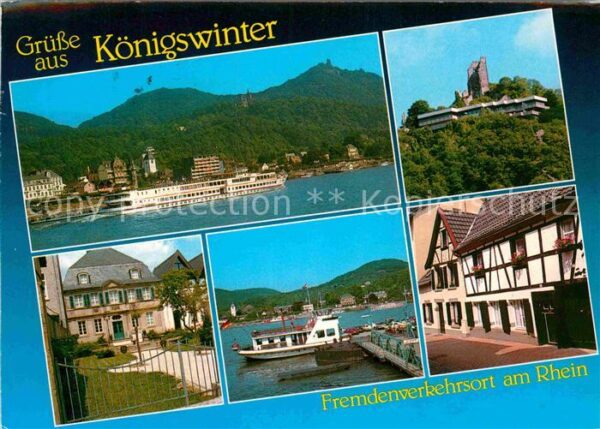 Koenigswinter Fähre Schloss