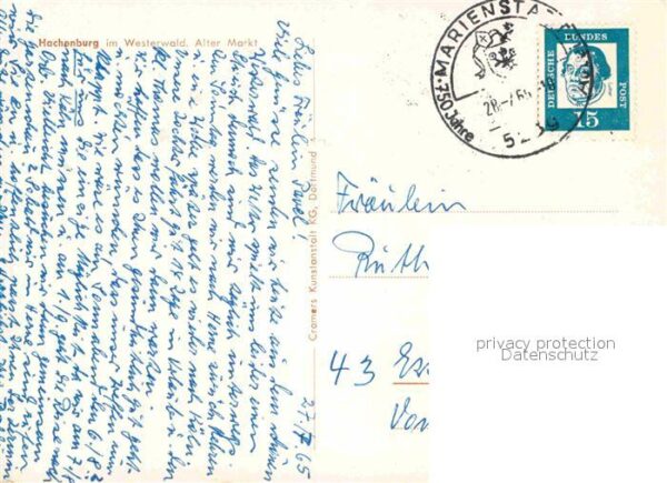 Hachenburg Westerwald Alter Markt – Bild 2