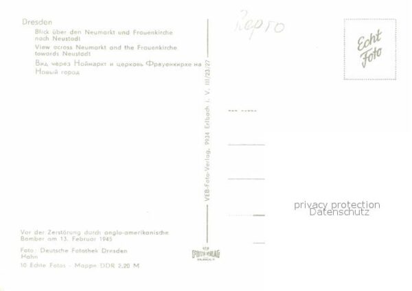 Dresden Neumarkt Frauenkirche – Bild 2