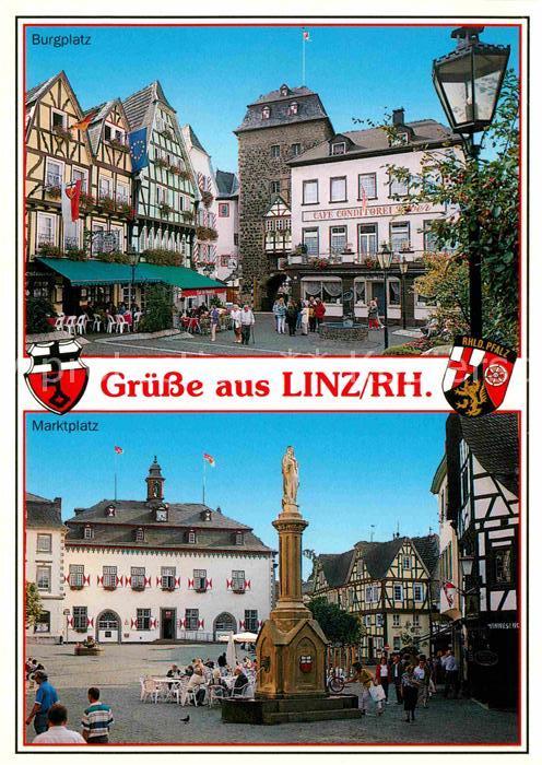 Linz Rhein Burgplatz Marktplatz