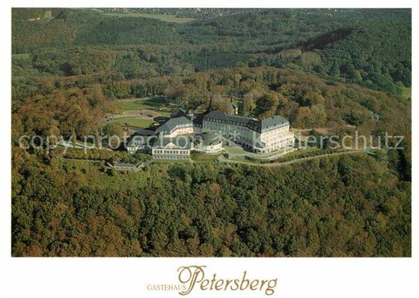 Koenigswinter Gästehaus Petersberg Fliegeraufnahme