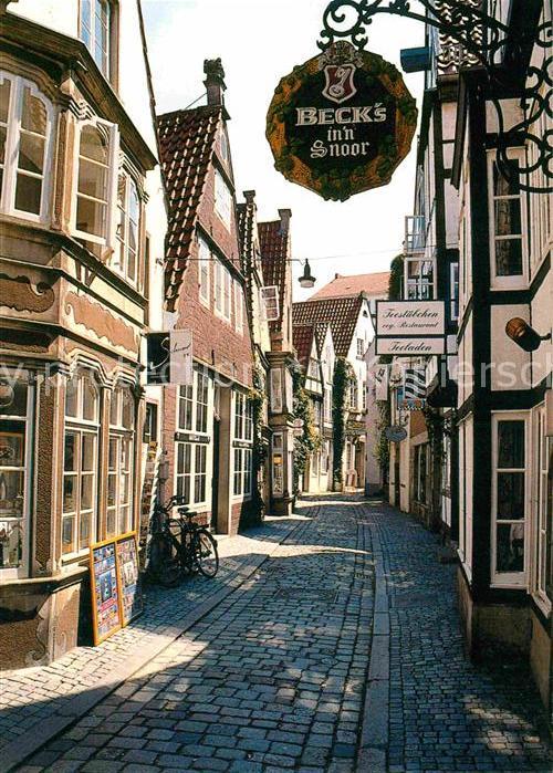 Bremen Schnoorviertel Becks Inn Snoor