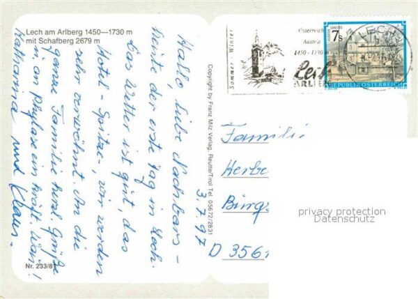 Lech Vorarlberg Schafberg – Bild 2