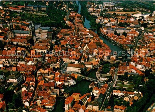 Bamberg Fliegeraufnahme