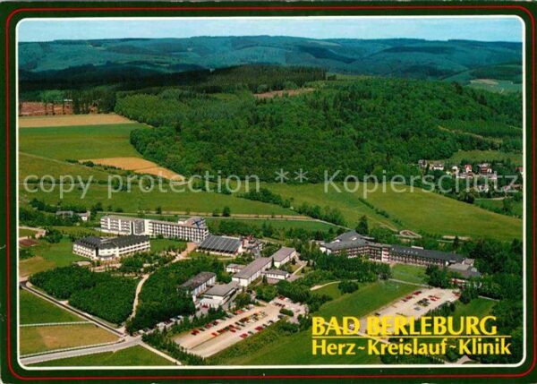 Bad Berleburg Fliegeraufnahme Herz-Kreislauf-Klinik