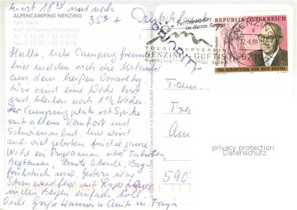 Nenzing Vorarlberg Alpencamping – Bild 2