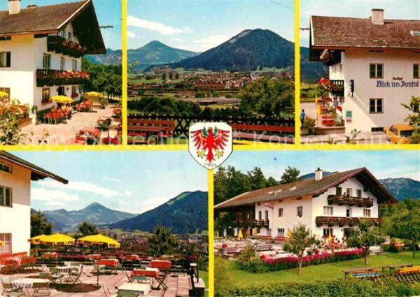Unterangerberg Gasthof Blick ins Inntal