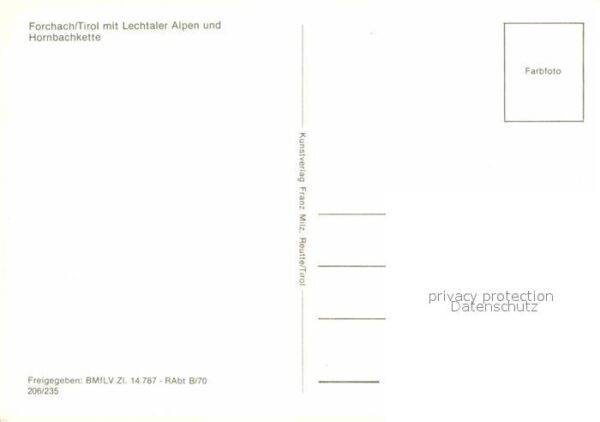 Forchach Lechtaler Alpen Hornbachkette – Bild 2