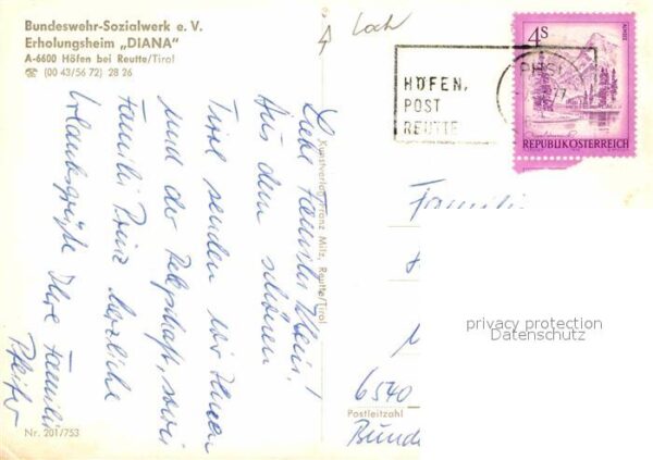 Hoefen Tirol Erholungsheim Diana – Bild 2