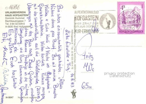 Bad Hofgastein Haus Hofgastein – Bild 2