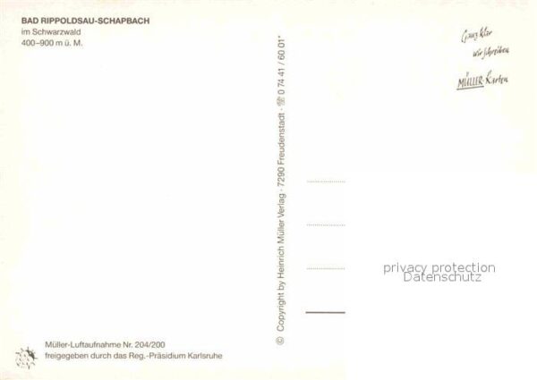 Schapbach Fliegeraufnahme – Bild 2