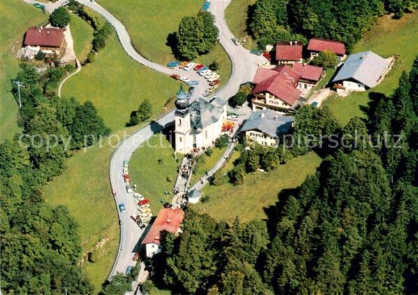 Berchtesgaden Wallfahrtskirche Maria Gern Fliegeraufn