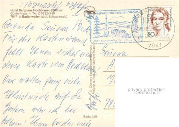 Badenweiler Hotel Berghaus Hochblauen – Bild 2