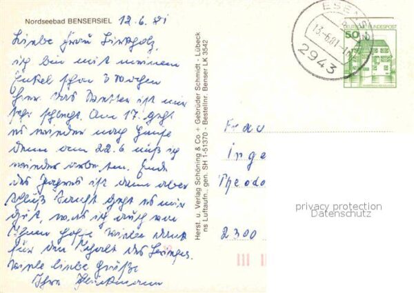 Bensersiel Fliegeraufnahme – Bild 2