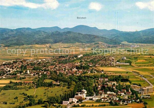Bad Krozingen Belchen Fliegeraufnahme