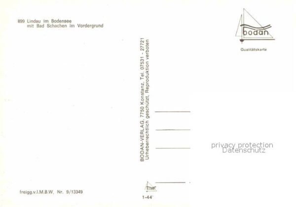Lindau Bodensee Bad Schachen Bregenz Kanisfluh – Bild 2