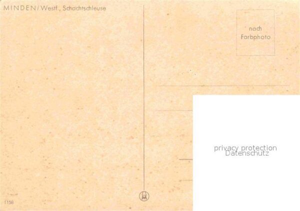 Minden Westfalen Schachtschleuse – Bild 2