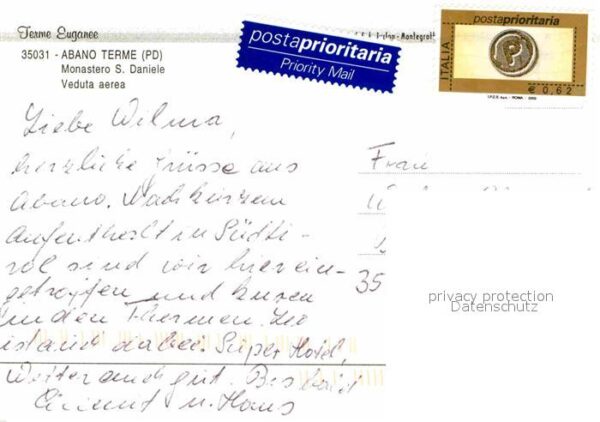 Abano Terme Monastero S. Daniele Fliegeraufnahme – Bild 2