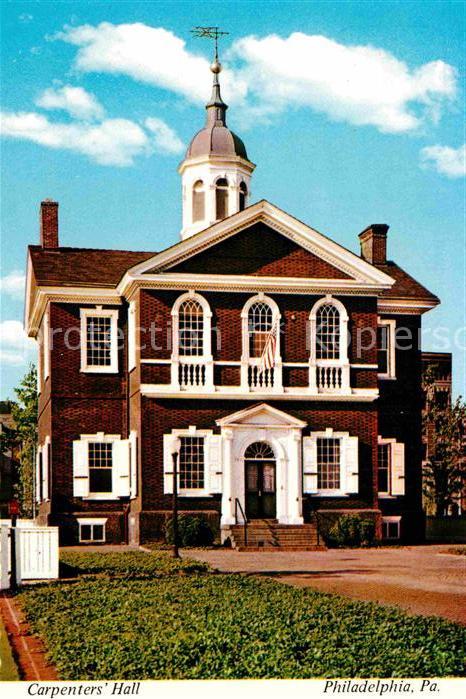 Philadelphia Pennsylvania Carpenters Hall