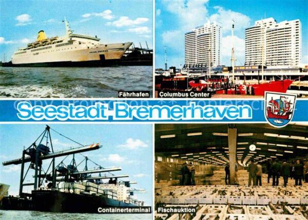 Bremerhaven Fährhafen Columbus Center Fischauktion