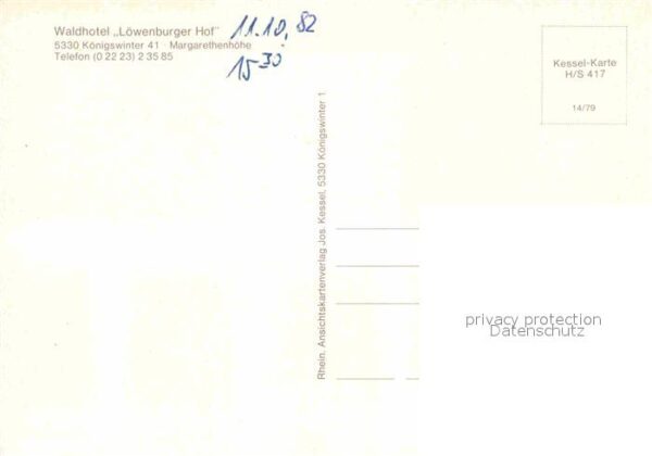 Margarethenhoehe Koenigswinter Waldhotel Löwenburger Hof – Bild 2