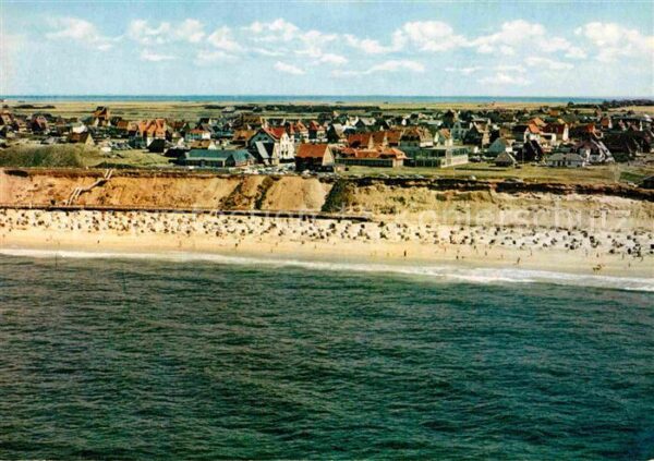 Wenningstedt Sylt Fliegeraufnahme