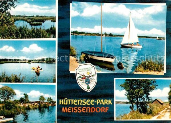 Meissendorf Hüttensee-Park Segelboot