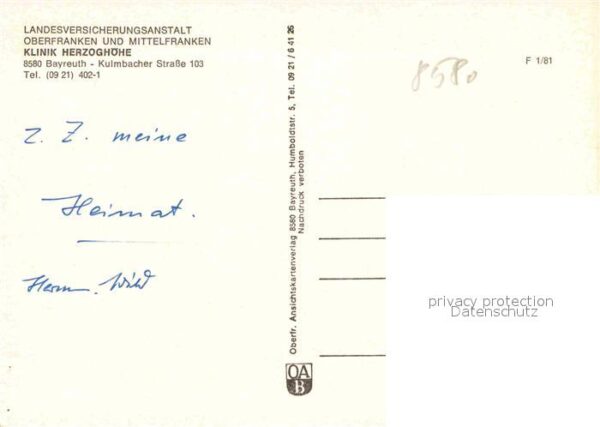 Bayreuth Klinik Herzoghöhe – Bild 2