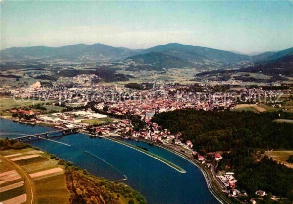 Deggendorf Donau Fliegeraufnahme