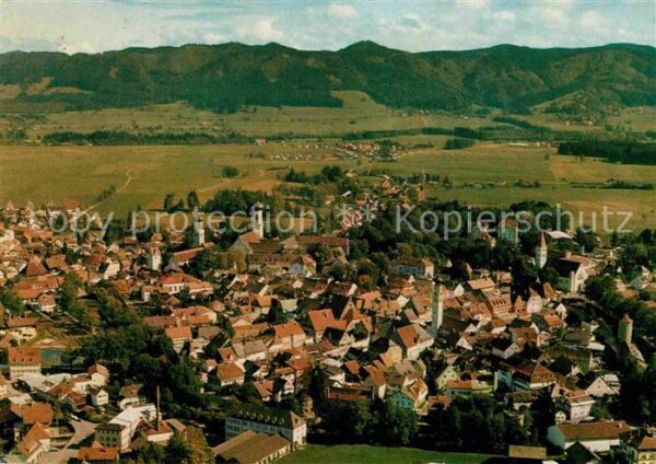 Isny Allgaeu Fliegeraufnahme