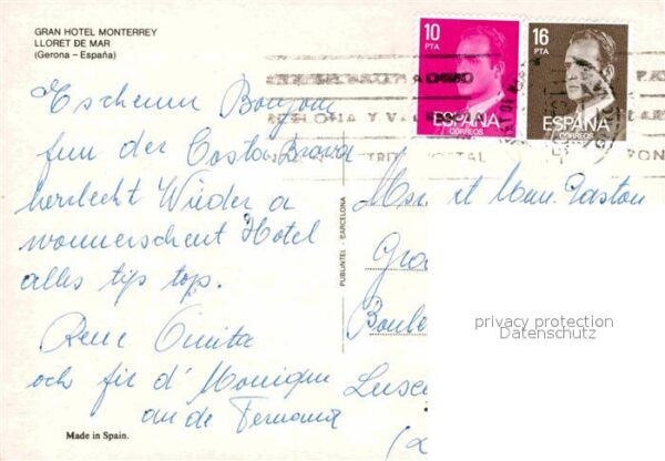 Lloret de Mar Gran Hotel Monterrey – Bild 2
