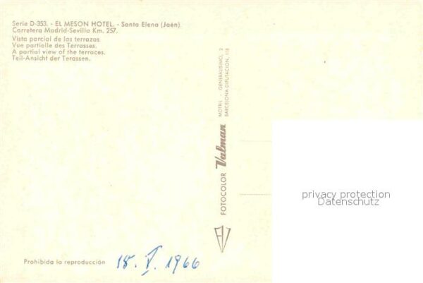 Santa Elena Jaen El Meson Hotel – Bild 2