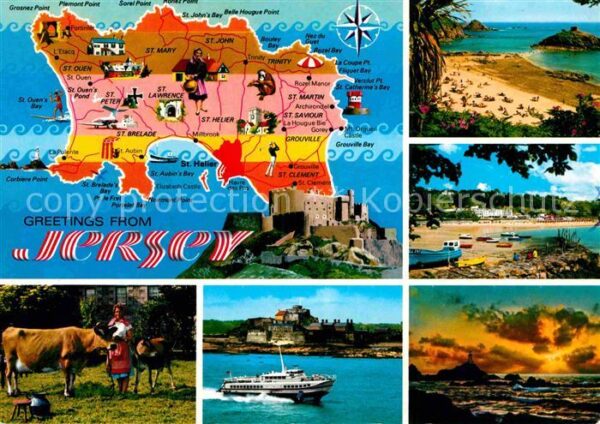 St Brelade St. Martin St. Mary Motorboot Strand