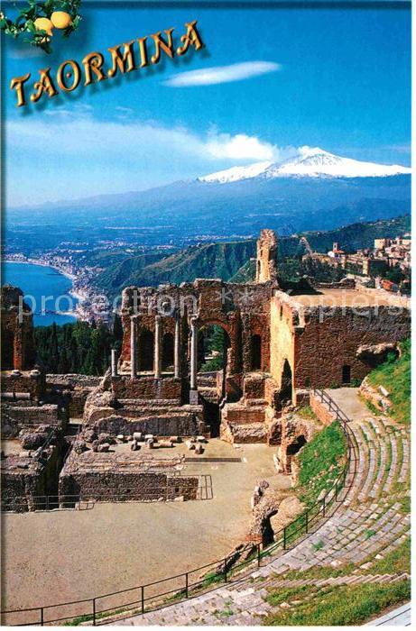 Taormina Sizilien Teatro Greco