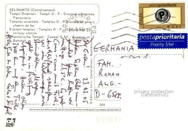 Selinunte Templi Orientali Stazione Ferroviaria – Bild 2