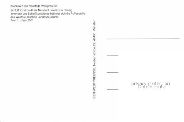Krokowa Schloss Krockow – Bild 2