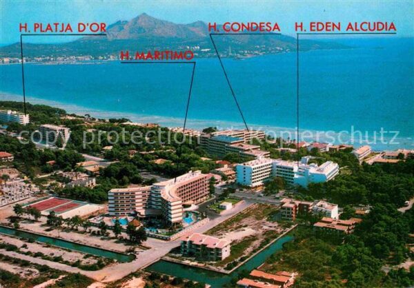 Alcudia Mallorca Hotel Platja Dor Maritimo Condesa Eden