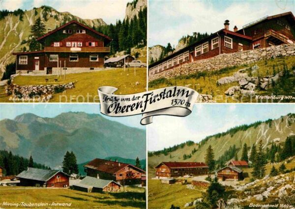 Neuhaus Schliersee Berggasthof Obere Firstalm Krettenburg