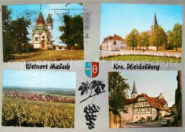Malsch Wiesloch Letzenbergkapelle Rathaus